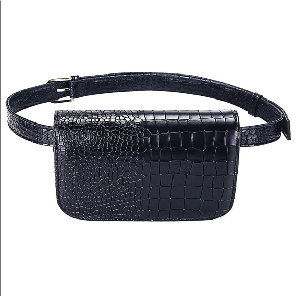 crocodile fanny pack